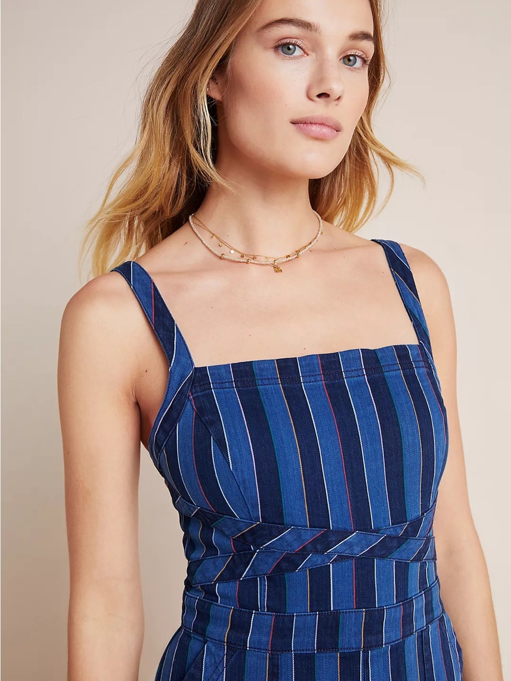 Anthropologie Nicola Jumpsuit Retro Casual Utility Chic 0P - Picture 5 of 9